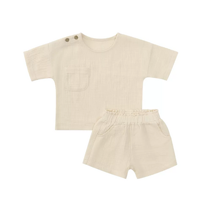 Baby Summer Gauze Split Suits