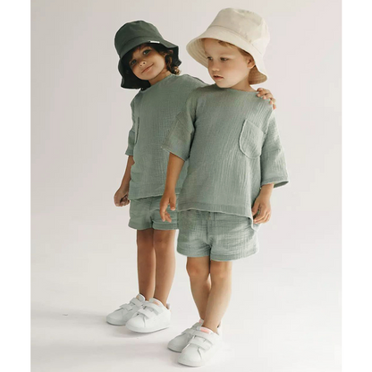 Baby Summer Gauze Split Suits