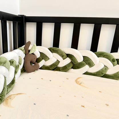 Bed Snake Dual Braided 6-Rope Olive, White