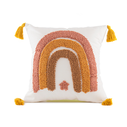 Coil Tassel Soft Plush Pillow Covers