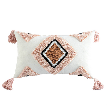 Coil Tassel Soft Plush Pillow Covers