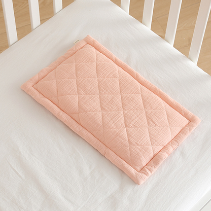 Diamond Quilting with 100% Cotton Baby Blanket & Pillow Ultra Breathable