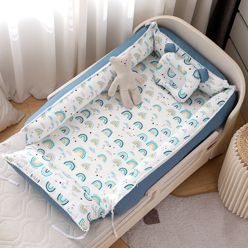 36"x20" Infand Newborns Co-sleeper Set with Pillow & Blanket