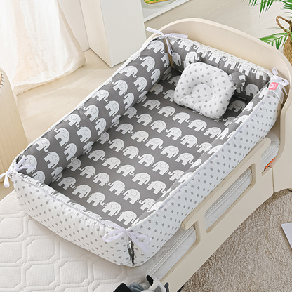 36"x20" Infand Newborns Co-sleeper Set with Pillow & Blanket