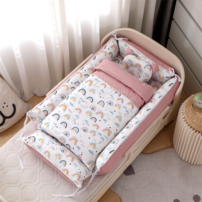 36"x20" Infand Newborns Co-sleeper Set with Pillow & Blanket