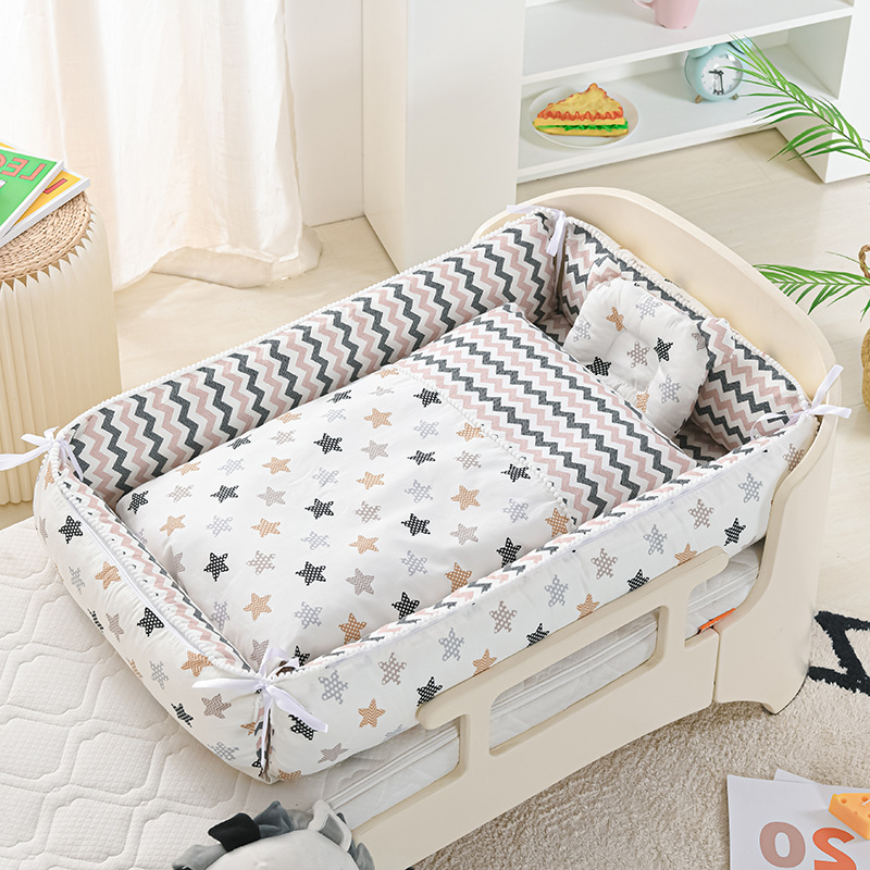 36"x20" Infand Newborns Co-sleeper Set with Pillow & Blanket