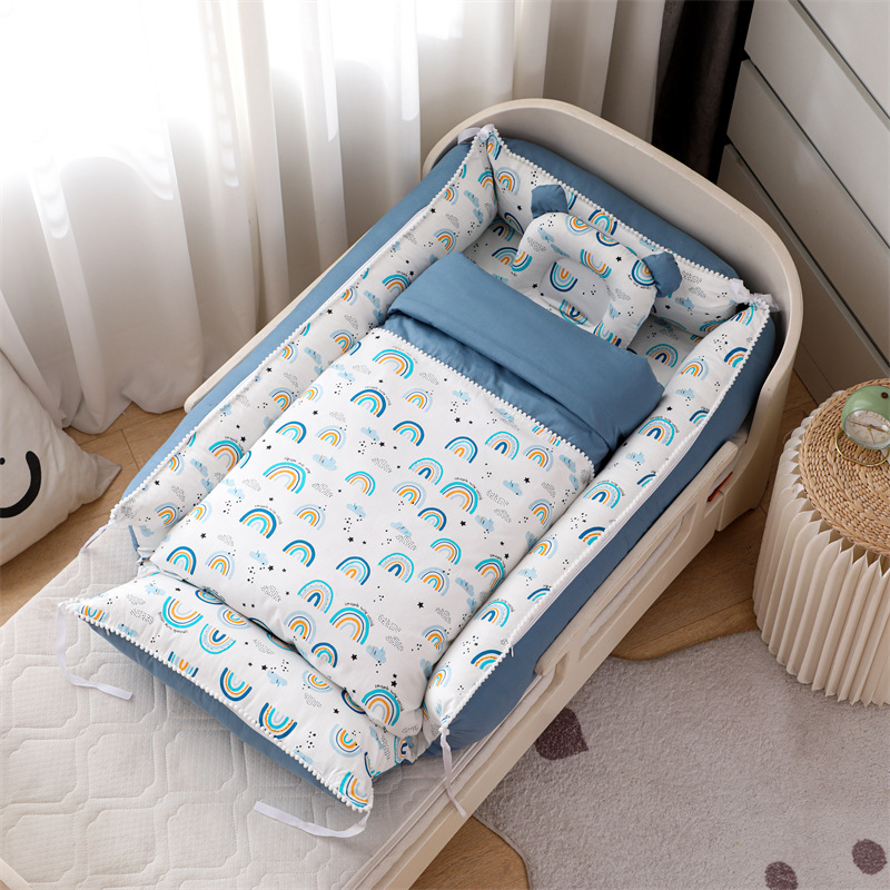 36"x20" Infand Newborns Co-sleeper Set with Pillow & Blanket