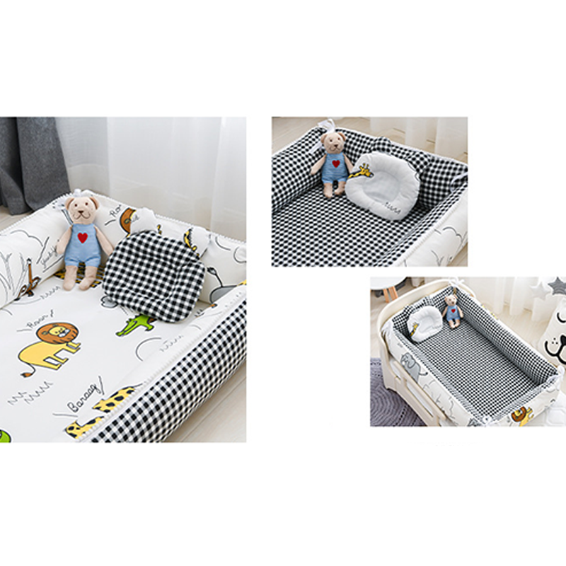 36"x20" Infand Newborns Co-sleeper Set with Pillow & Blanket