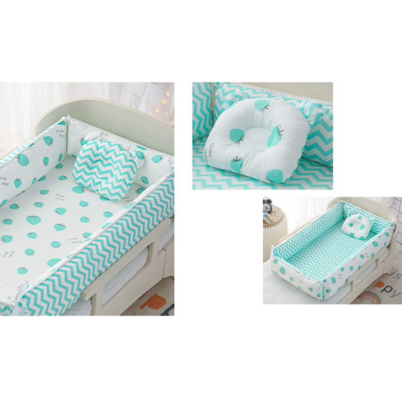 36"x20" Infand Newborns Co-sleeper Set with Pillow & Blanket