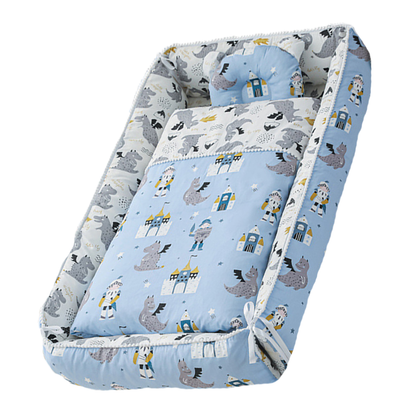 36"x20" Infand Newborns Co-sleeper Set with Pillow & Blanket