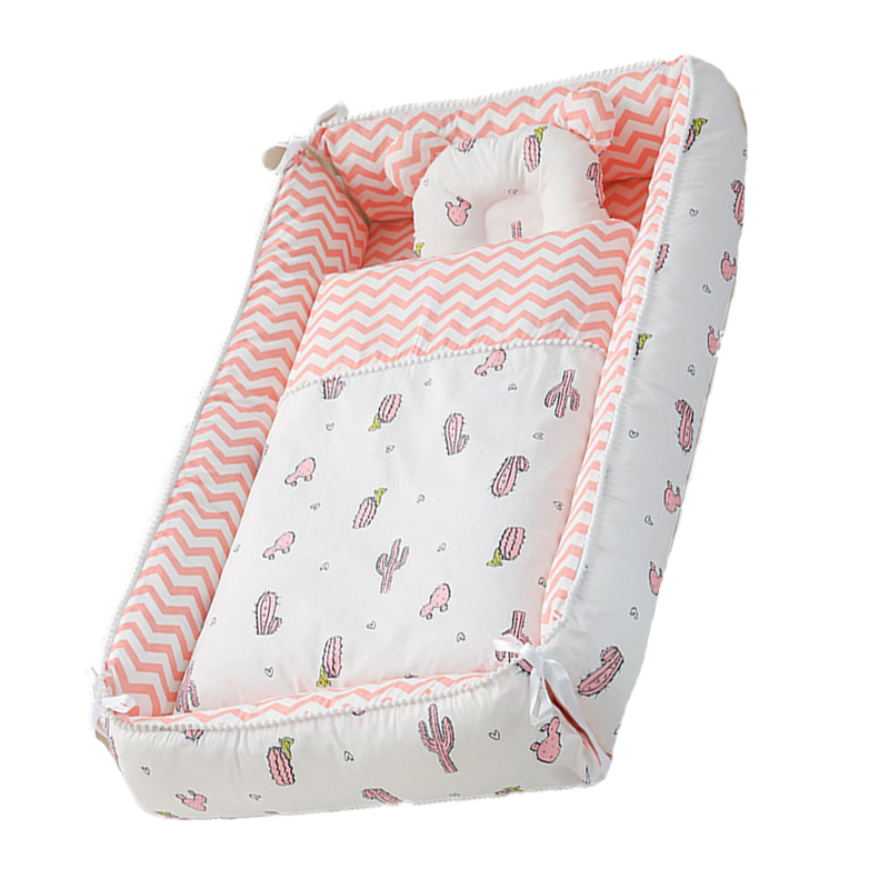 36"x20" Infand Newborns Co-sleeper Set with Pillow & Blanket