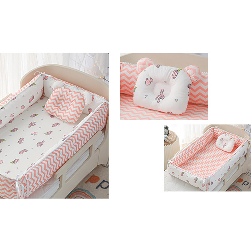 36"x20" Infand Newborns Co-sleeper Set with Pillow & Blanket