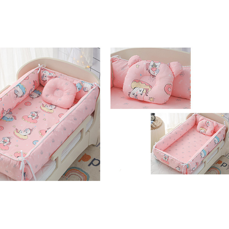 36"x20" Infand Newborns Co-sleeper Set with Pillow & Blanket