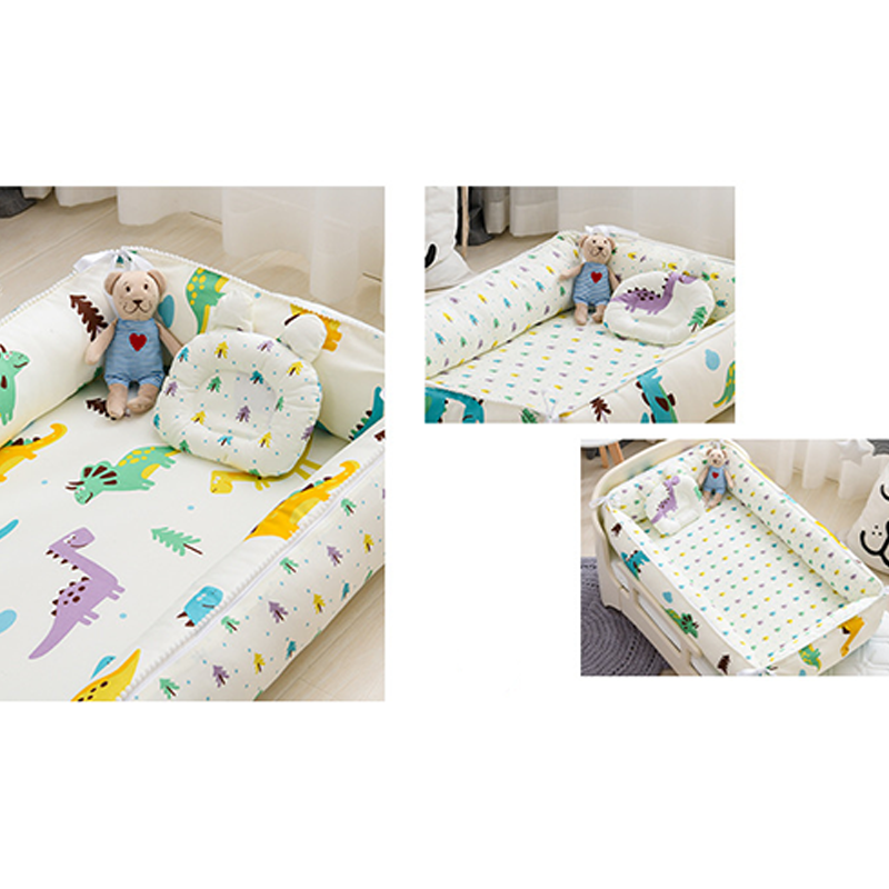 36"x20" Infand Newborns Co-sleeper Set with Pillow & Blanket