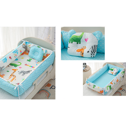 36"x20" Infand Newborns Co-sleeper Set with Pillow & Blanket