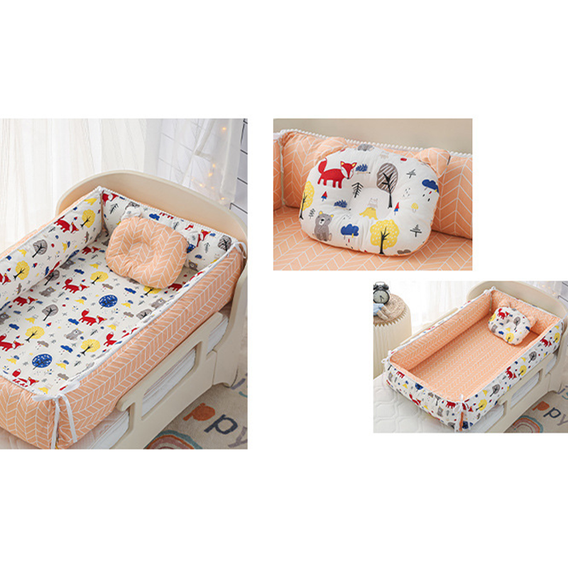 36"x20" Infand Newborns Co-sleeper Set with Pillow & Blanket