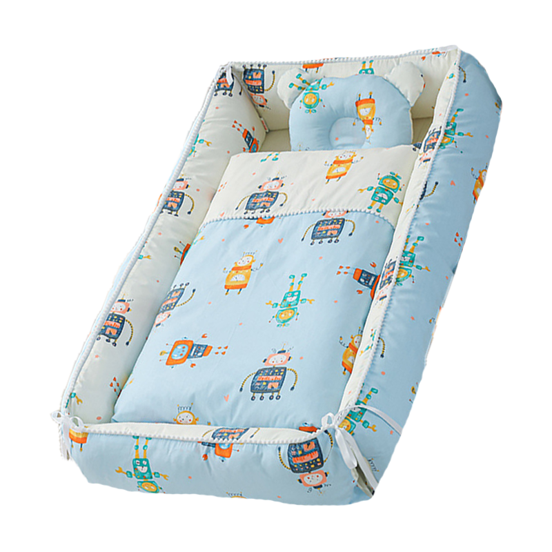 36"x20" Infand Newborns Co-sleeper Set with Pillow & Blanket