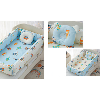 36"x20" Infand Newborns Co-sleeper Set with Pillow & Blanket