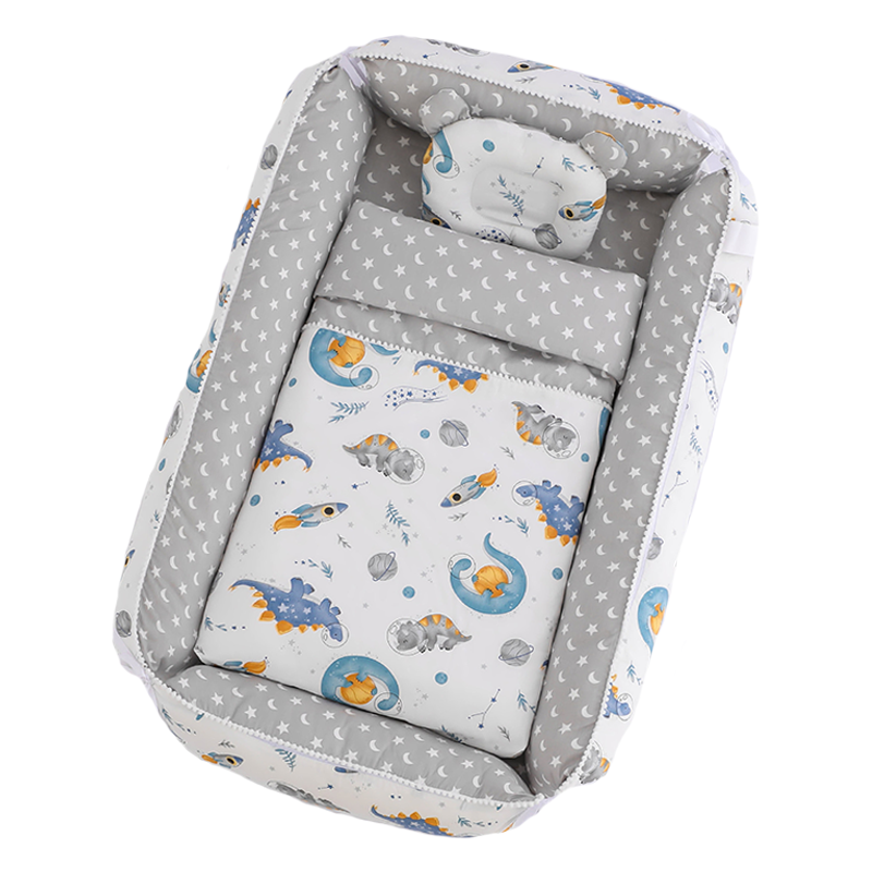 36"x20" Infand Newborns Co-sleeper Set with Pillow & Blanket