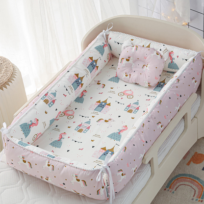 36"x20" Infand Newborns Co-sleeper Set with Pillow & Blanket