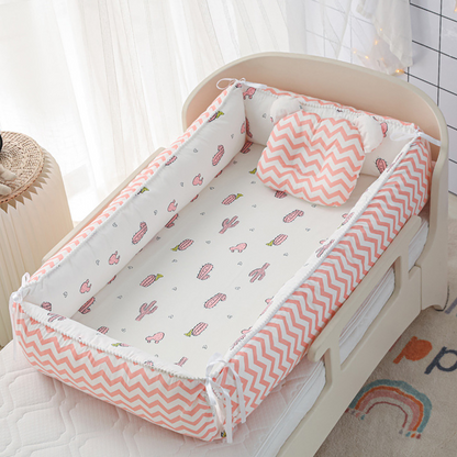 36"x20" Infand Newborns Co-sleeper Set with Pillow & Blanket