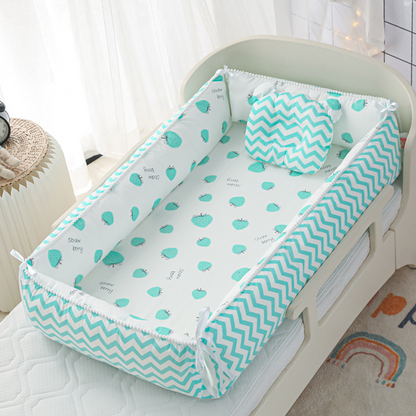 36"x20" Infand Newborns Co-sleeper Set with Pillow & Blanket