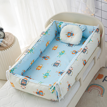 36"x20" Infand Newborns Co-sleeper Set with Pillow & Blanket