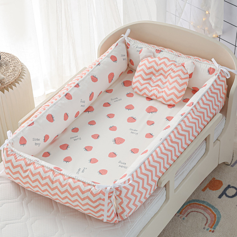 36"x20" Infand Newborns Co-sleeper Set with Pillow & Blanket