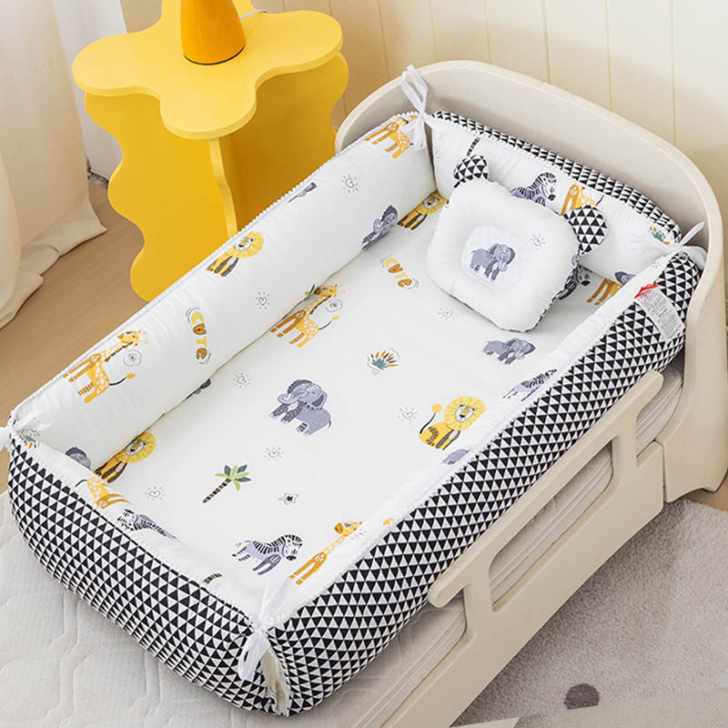 36"x20" Infand Newborns Co-sleeper Set with Pillow & Blanket