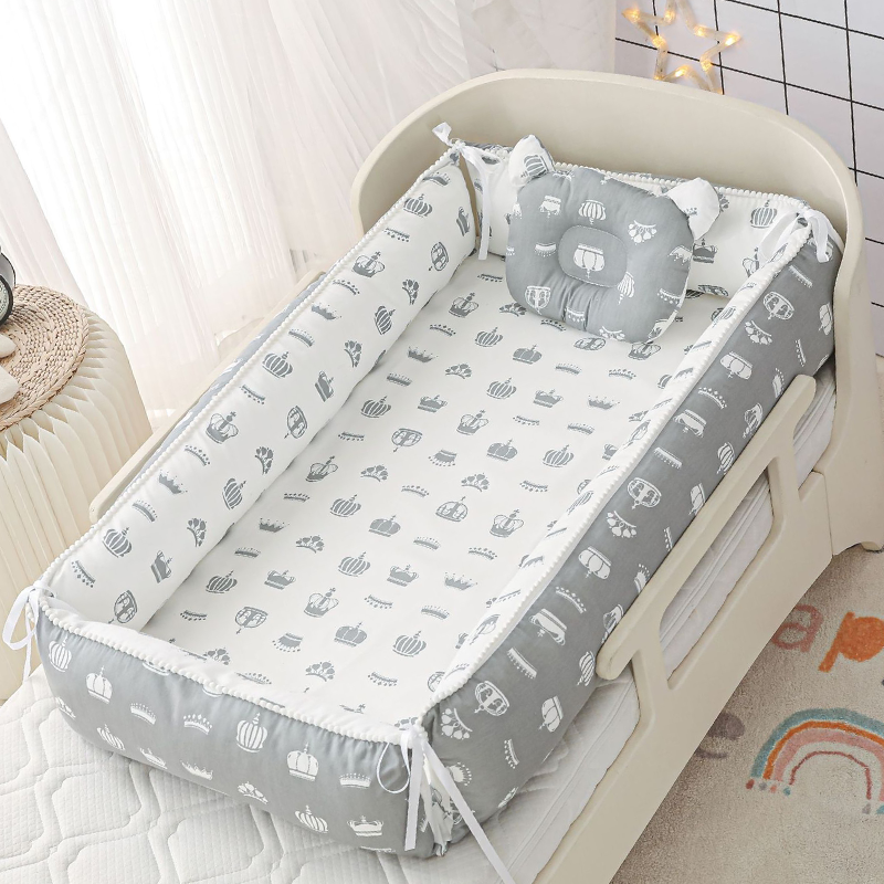 36"x20" Infand Newborns Co-sleeper Set with Pillow & Blanket