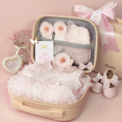 Princess Dress Newborn Gift Box 0-18M Baby Cloth Set