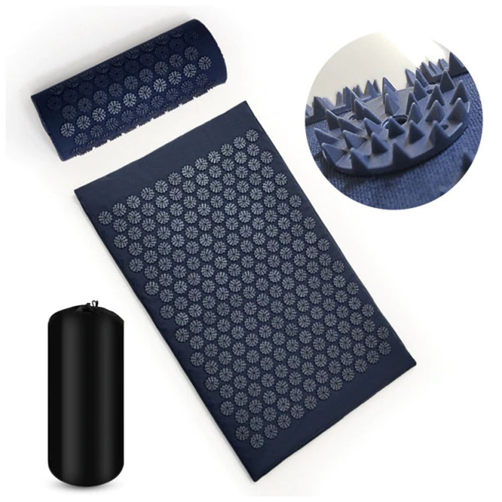 Acupressure Mat and Pillow Set