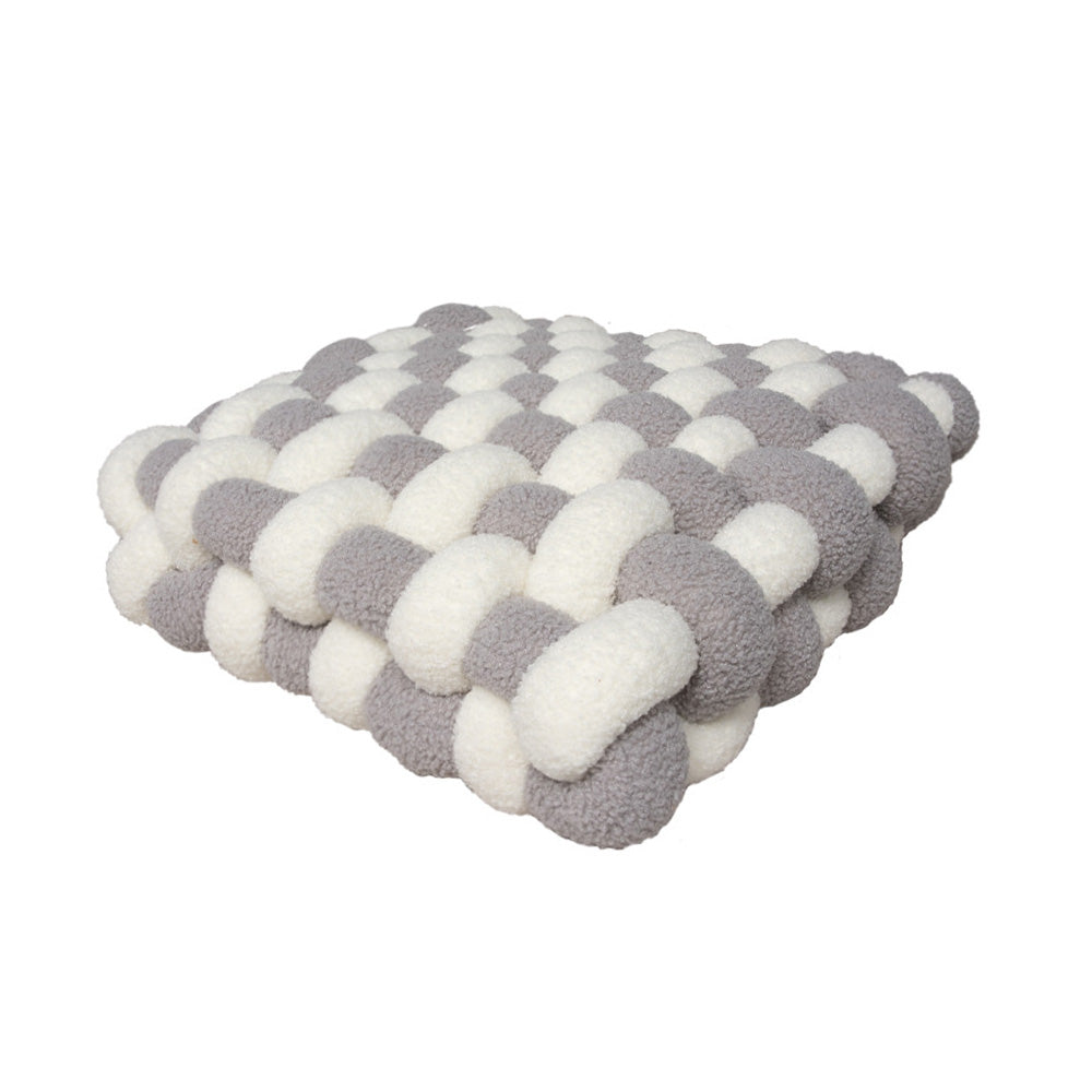 Berber Fleece Square Shaped Cushion with Insert