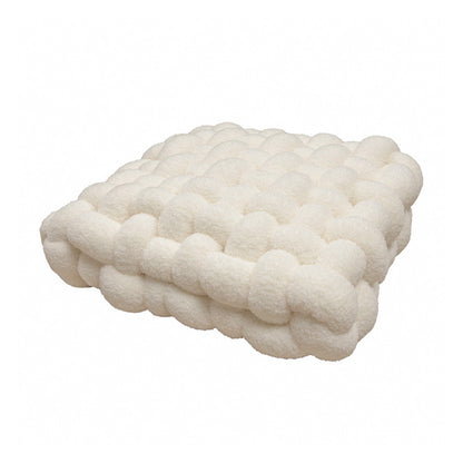 Berber Fleece Square Shaped Cushion with Insert